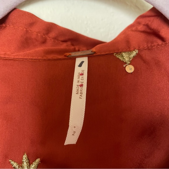 NWOT free people breakdown mini wrap dress sz 2 - Picture 5 of 8